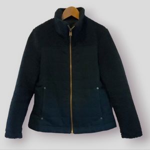 Pendleton salida canvas sherpa jacket (dark teal color)